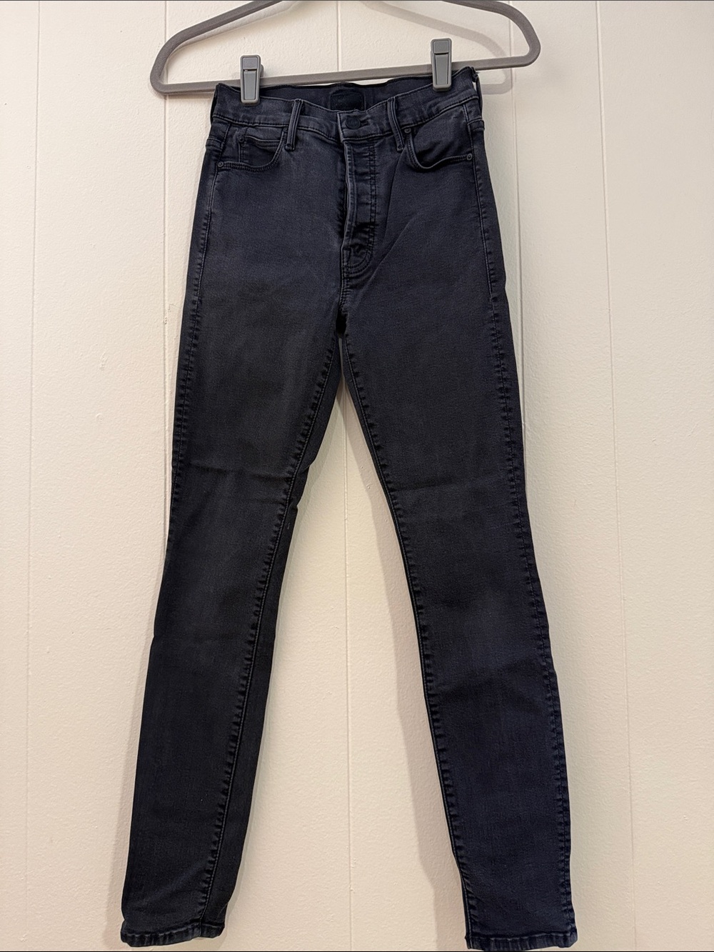 MOTHER Black Denim Jeans
